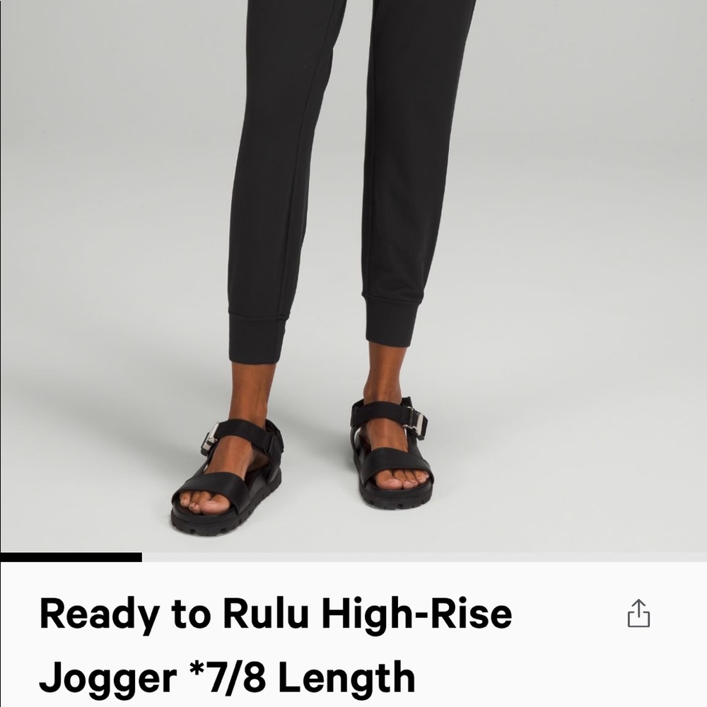 Lululemon Ready to rulu 7/8 black